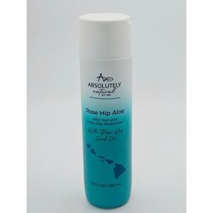 Absolutely Natural Rose Hip Aloe After Sun Every Day Moisturizer 8 fl oz New